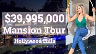 $39,995,000 | Mansion Home Tour | Hollywood Hills