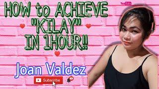 kilay in just 1hour/Joan Valdez