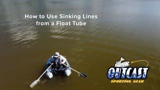 Fishing Tips with Phil Rowley - How to Use Sinking Lines from a Float Tube