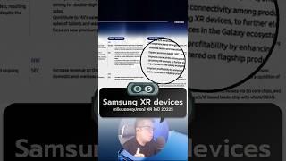 #XR #samsung #ข่าวไอที samsung เต็มเปิดตัวอุปกรณ์ XR ในปีหน้าแล้วนะ