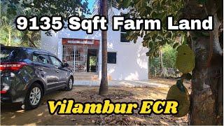 9135 Sqft Farm House Sale in Vilambur ECR | Chennai Property Sale