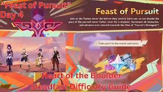 "Feast of Pursuit" Day 4 Heart of the Boulder Steadfast Difficulty Guide【Genshin Impact 5.1】