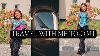 Travel Vlog| Road trip to OAU| My sis surprised me