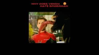 |Why does venom hate spiderman| #venom #venom2 #venom3 #marvel