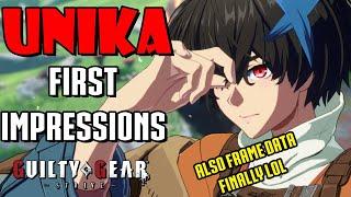 Unika has arrived to Save the Future of Guilty Gear Strive