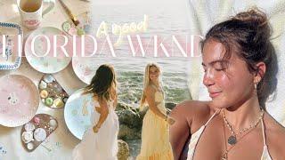 A GOOD FLORIDA WKND || Date night, beach walks, friends & fun!!