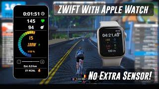 Use Zwift with Any Bike: Apple Watch & iPhone, No Sensors Needed!