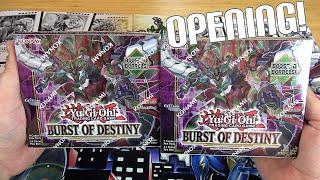 DOUBLE Yu-Gi-Oh! Burst of Destiny Box Opening EPIC PULLS!