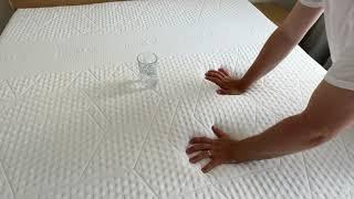 Motion transfer of the Emma Diamond Mattress Topper