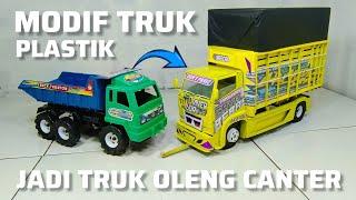 Modif Truk Plastik Jadi Truk Oleng Canter