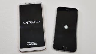 Oppo F5 vs iPhone 6 SPEED TEST | COMPARISON