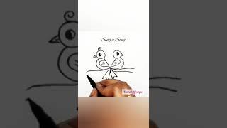 Simple and easy drawing | easy art for beginners #shorts