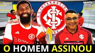 BOMBA! NINGUÉM ESPERAVA! FOI ACERTADO REFORÇO DE PESO! SAIU NO GE! ÚLTIMAS NOTÍCIAS DO INTER HOJE!