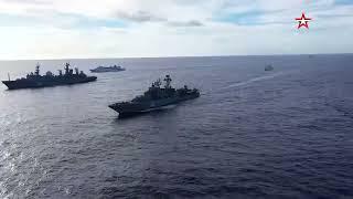 Russia's Pacific Fleet showed its might