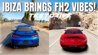 Will IBIZA save Test Drive Unlimited Solar Crown? Exploring with NICE Car Sounds & FH2 Vibes