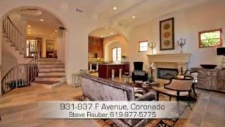 Homes for Sale Coronado San Diego La Jolla California - 619-977-5775 - RauberRealty.com