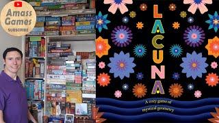 Lacuna #abstract #strategy #twosidegamers #player #boardgame #pretty #games #unboxing AmassGames