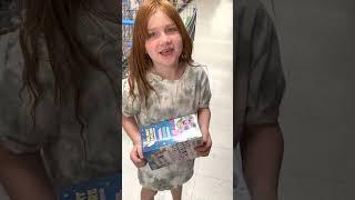 Adley FiNDS a SPECiAL TOY!!! A for Adley has her own DOLL!! Eye spy while shopping!! #shorts