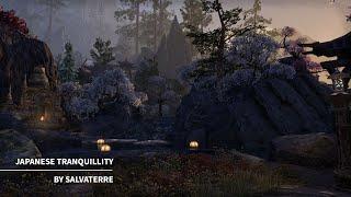 ESO Housing- Japanese Tranquillity (Forgemaster Falls)