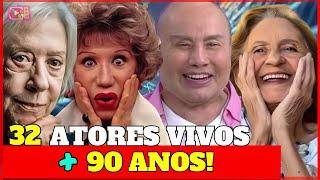 32 ATORES GLOBAIS QUE ESTÃO VIVOS COM MAIS DE 90 ANOS!