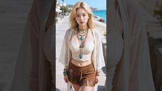Timeless Model Vibe — Beautiful Ibiza Bohemian Look | EP2 #fashion #Ibiza #Bohemian