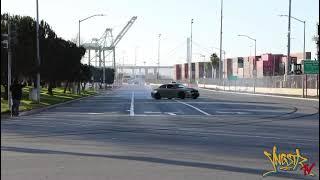 HELLOOOIMJENSEN DRIFTS DODGE HELLCAT!! OAKLAND CA! HELLCAT DRIFT!!