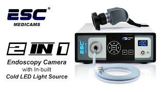 ESC Medicams Portable Endoscopy Camera with inbuilt Cold LED Light Source (HD3100-LED)