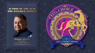 Harish Mehta  - Author of the Year: The Maverick Effect - SKOCH CEO's Choice Award 2022