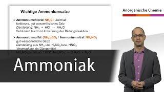 Ammoniak - Anorganische Chemie