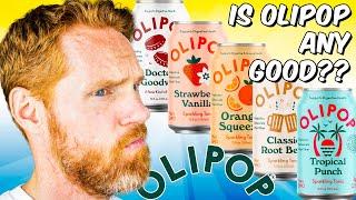 First Time Trying Olipop!! A Healthy Soda?! - Taste Test