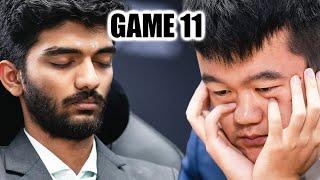 Gukesh vs Ding Liren || GAME 11 || FIDE World Chess Championship Match 2024