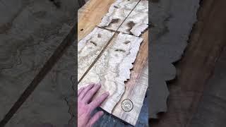 Spalted Burly Maple Resaw #woodworkingtools #wood #woodworker #tools #woodworking