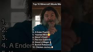 the Minecraft movie memes!!