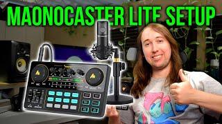 How to Set Up the Maonocaster Lite AU-AM200 For Podcasting on Mac