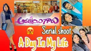 A shoot day in my life   Amaigaru serial zee Telugu A Day in my life 