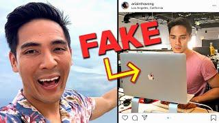 I Faked Being At Work On Instagram For A Week