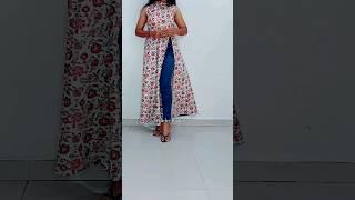 Stylish front open kurti Design/Style by Radhika #kurtidesign2024 #sewing #shorts #latestkurtidesign