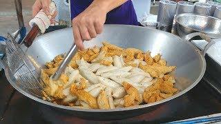 THAI CHEWY & SPICY FRIED FISHCAKES • CHATUCHAK WEEKEND MARKET