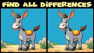 Find 3 Differences  Attention Test  Try not to miss any of the differences  Round 443