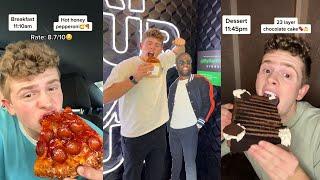 Tommy Winkler Eating From Celebrity Owned Restaurants • Compilation