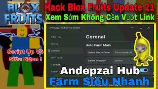 Cách Hack Andepzai Hub Auto Up Tộc V4 Siêu Ngon ! - Hack Blox Fruits Update 21 Mới Nhất