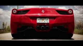 Ferrari 458 Italia Cars Start-up, Exhaust and Launch