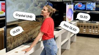 Лучшие телевизоры Samsung в 2025 году: QLED, OLED, NEO QLED или Crystal UHD – что брать?