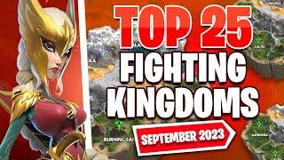 The Top 25 Strongest Fighting Kingdoms In The Game! [September 2023] | Call of Dragons