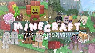 「Minecraft PE」 Lovely ⋆˙⊹ Resource Pack Addons for bedrock and pocket 1.19+