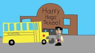 Classic Harry Destroys The School Bus (GROUNDED!!!)