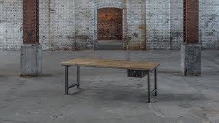 The Artisan desk | Steel Vintage - The Industrial Furniture Company