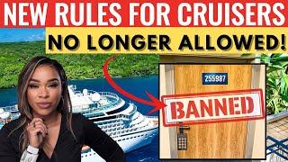 9 SHOCKING Items Banned on Cruise Ships in 2025!