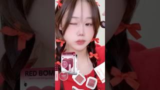컬러그램 신상 #레드밤컬렉션 으로 체리코어 뷰티템 #신상추천 #컬러그램신상 #바미레드 #레드코어 #메이크업 #kbeauty  #colorgram