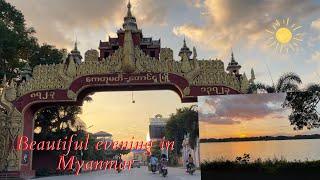 Beautiful evening of historic city in Myanmar | Taungoo